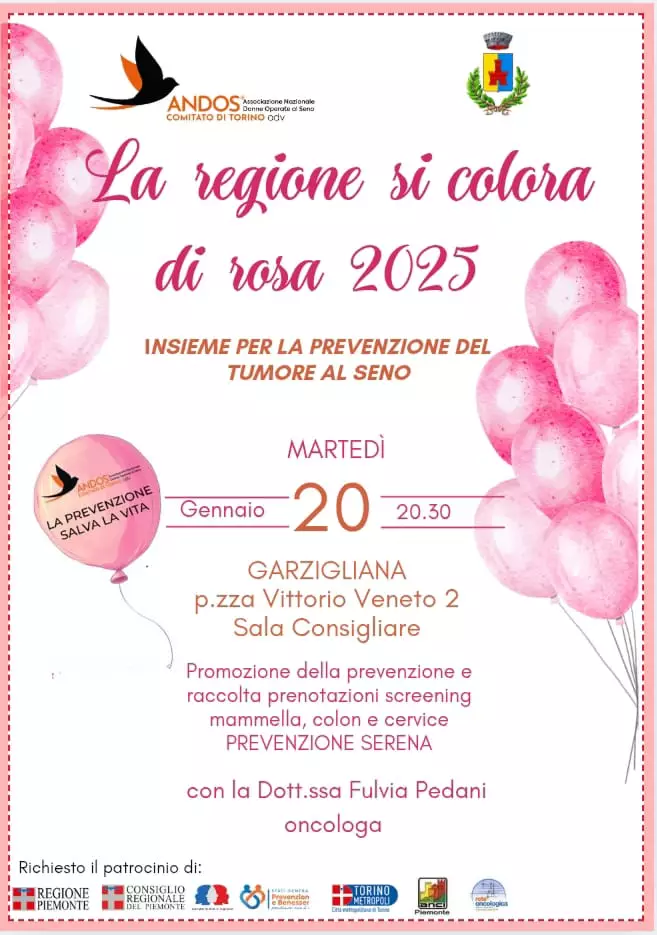 La regione si colora di rosa